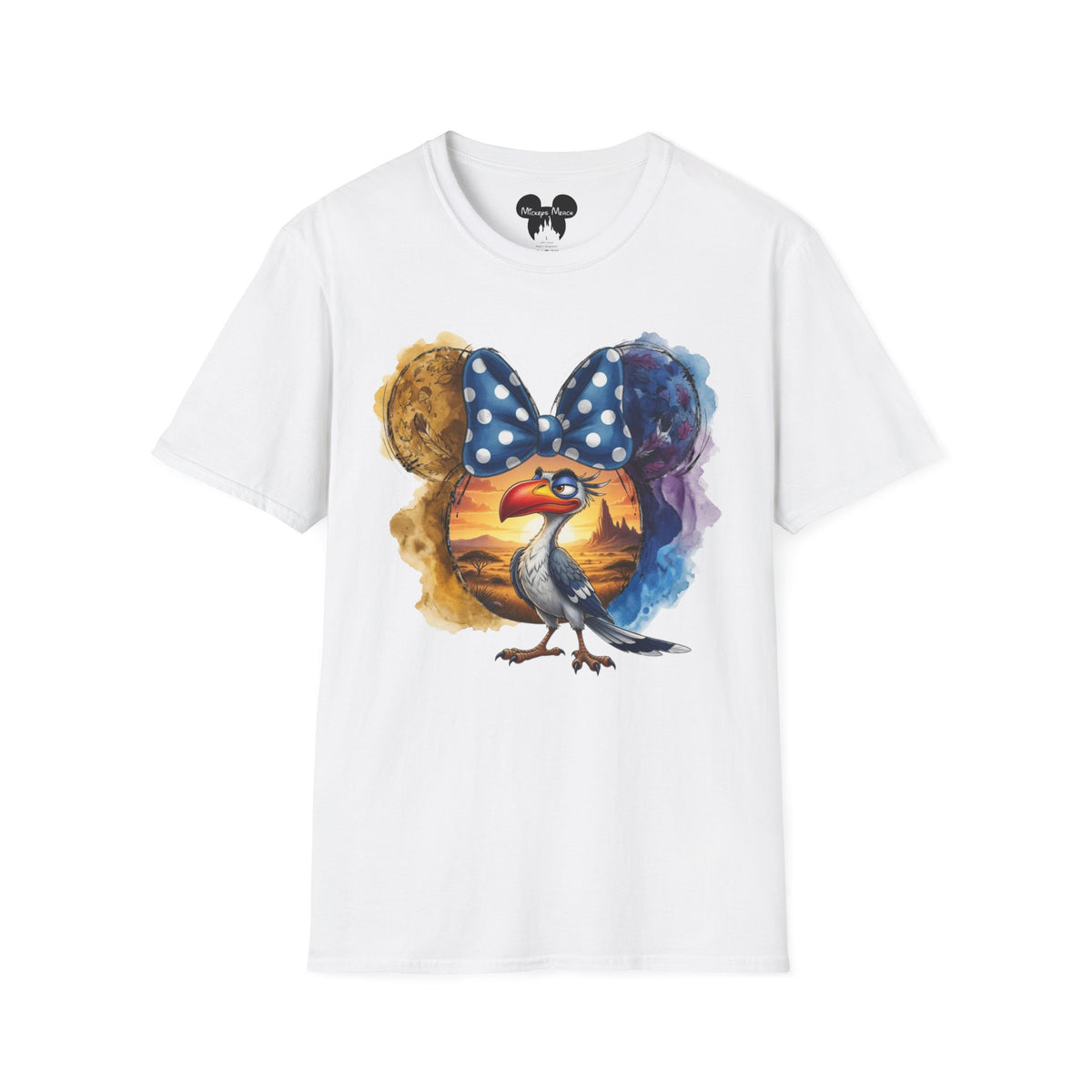 Lion King - Zazu's Pride Lands Vignette Unisex Graphic Tee