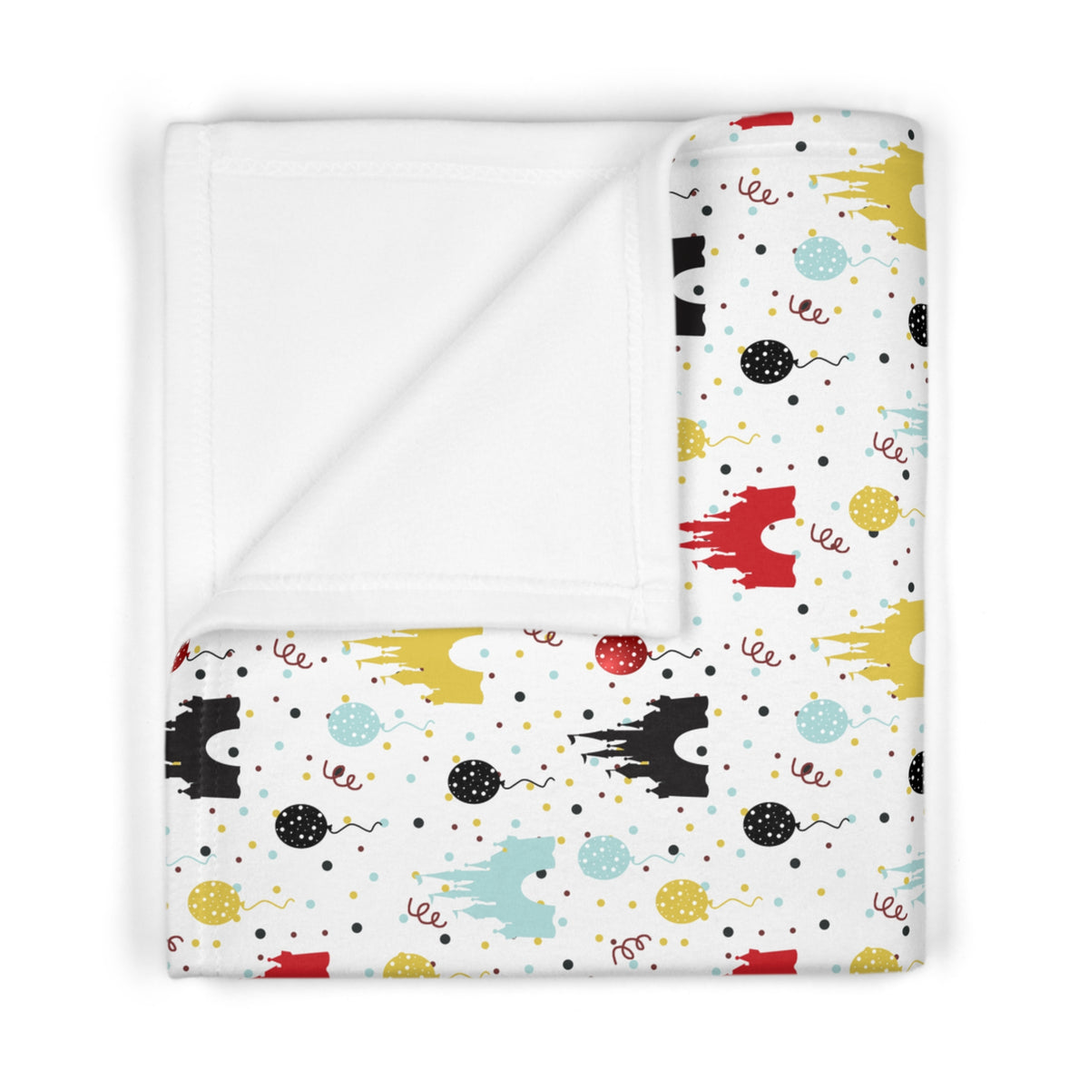 Castle Celebration Happily Ever After Baby Blanket