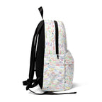 Character Autographs on White Park Hopper Backpack