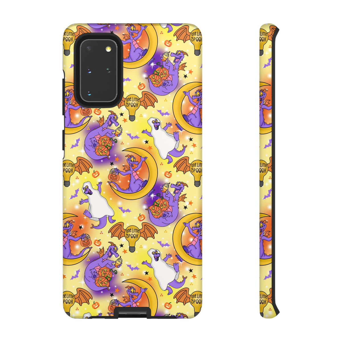 Figment on the Moon Yellow Resort Ready Cell Phone Tech Case