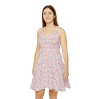 Character Autographs on Pink Sundress