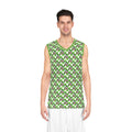Green Checkerboard Goofy Park Performance Tank Top