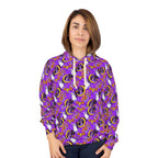 Figment on the Moon Purple Hooded Sweatshirt