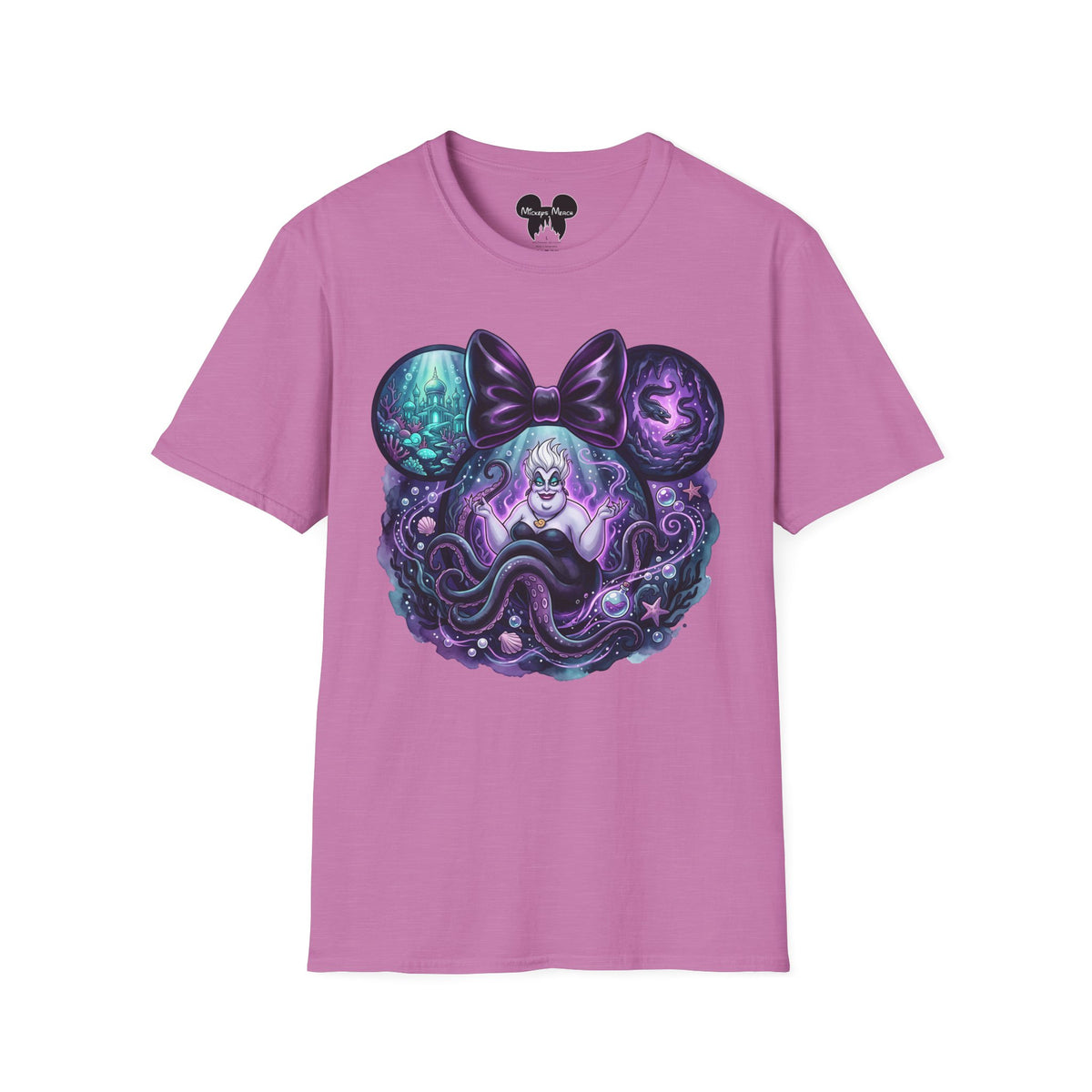 Disney Villains - Ursula's Sea Witch Vignette Unisex Graphic Tee
