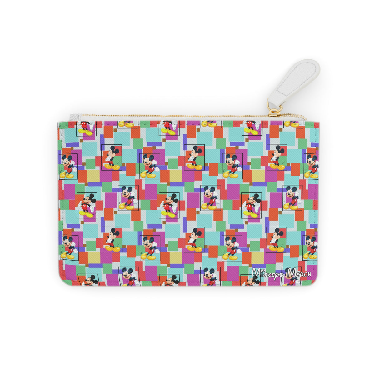 Colorblock Mickey Mini Clutch