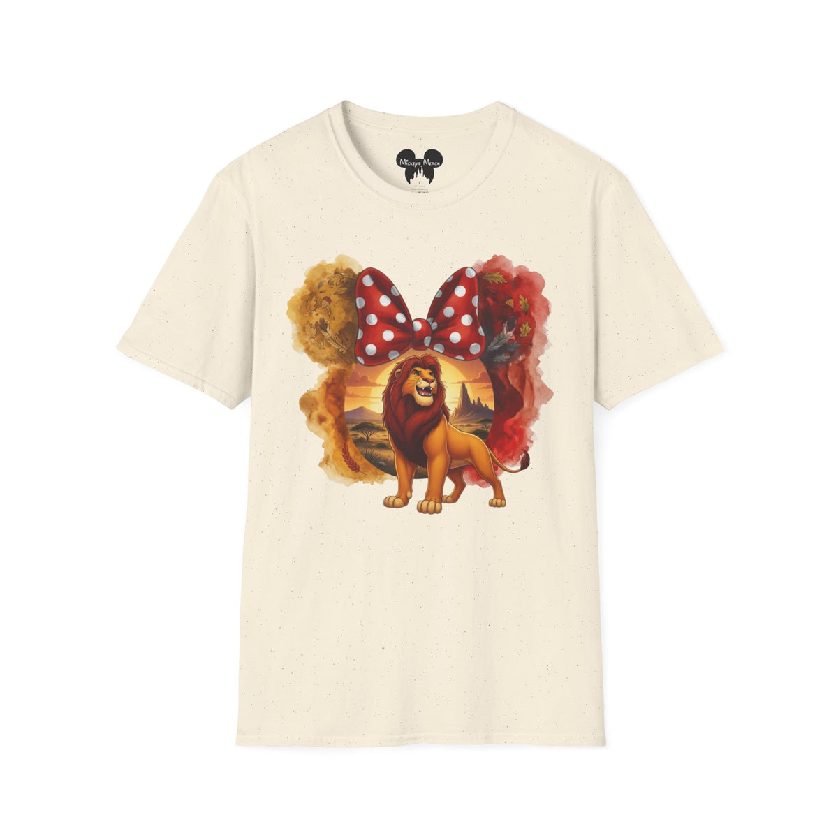 Lion King - King Simba's Pride Vignette Unisex Graphic Tee