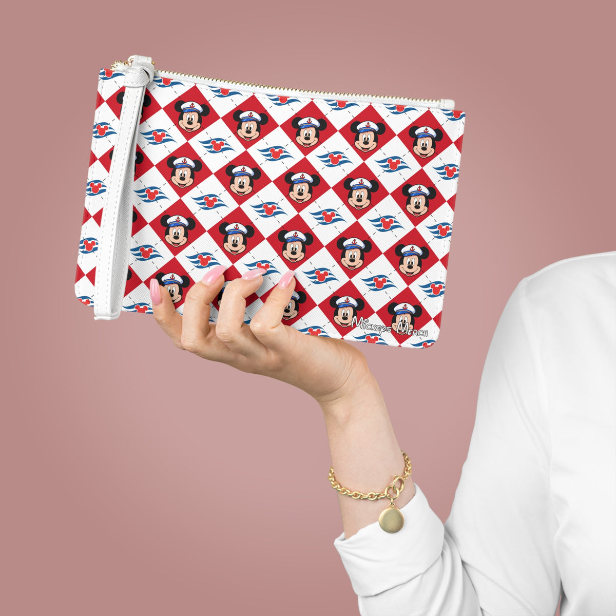DCL Mickey Convertible Wristlet Clutch