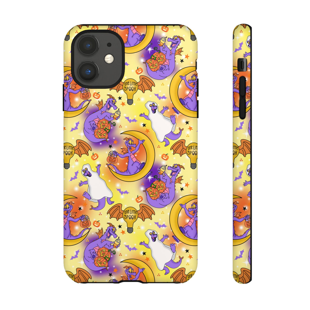 Figment on the Moon Yellow Resort Ready Cell Phone Tech Case