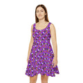 Figment on the Moon Purple Sundress