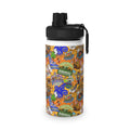 Four Parks Ride Collage Stainless Steel Water Bottle