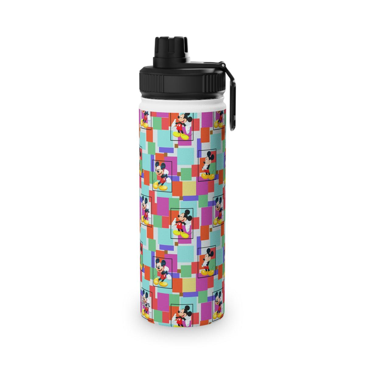 Colorblock Mickey Stainless Steel Water Bottle