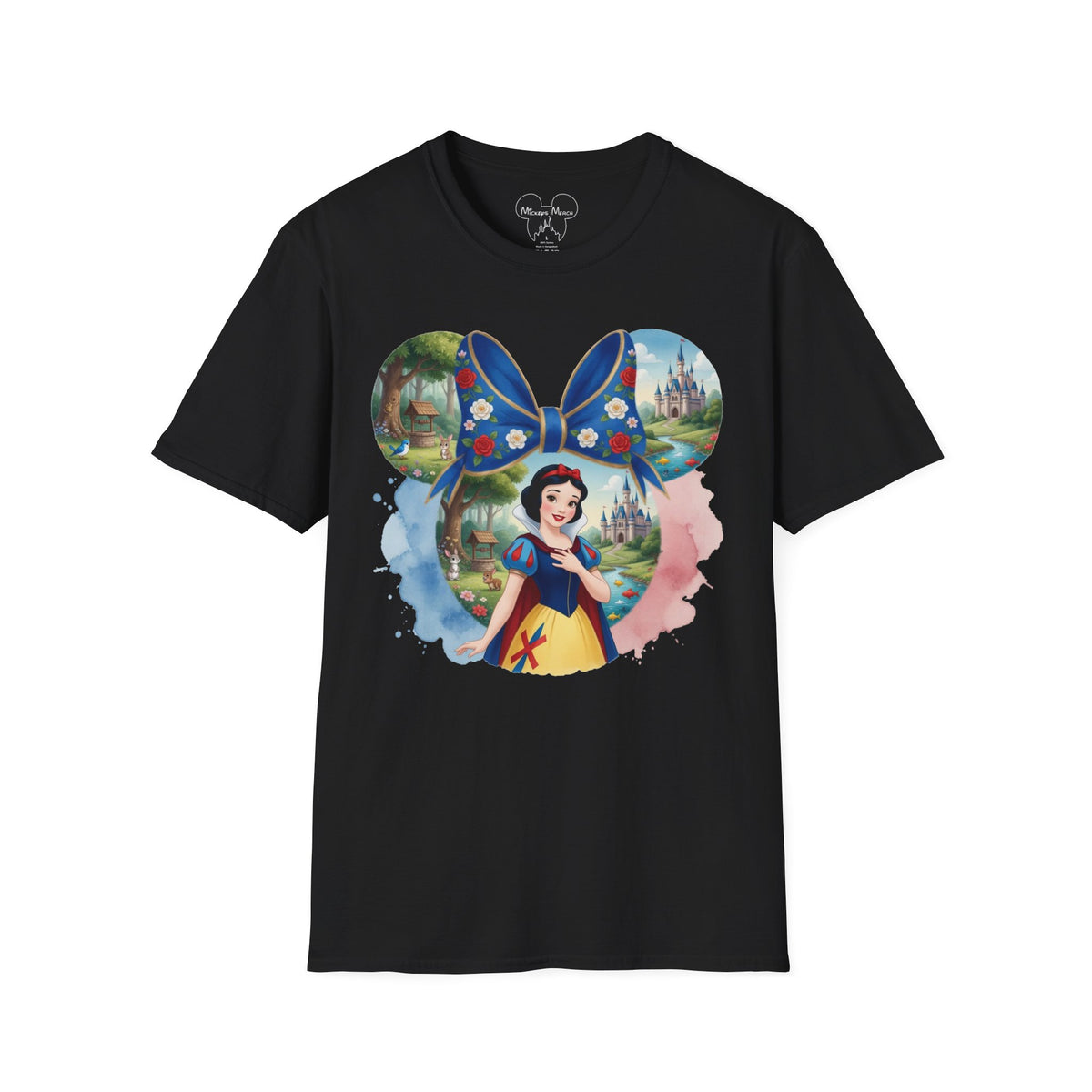 Disney Princess - Snow White's Wishing Well Vignette Unisex Graphic Tee