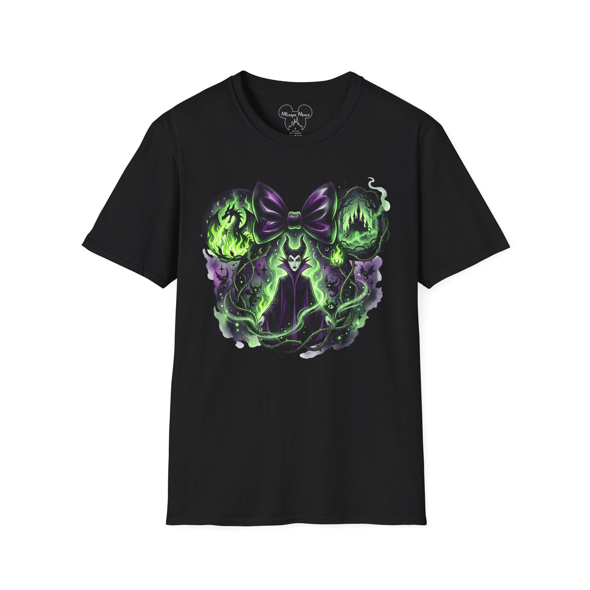 Disney Villains - Maleficent's Mistress of Evil Vignette Unisex Graphic Tee