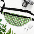 Green Checkerboard Goofy Beach Club Fanny Pack