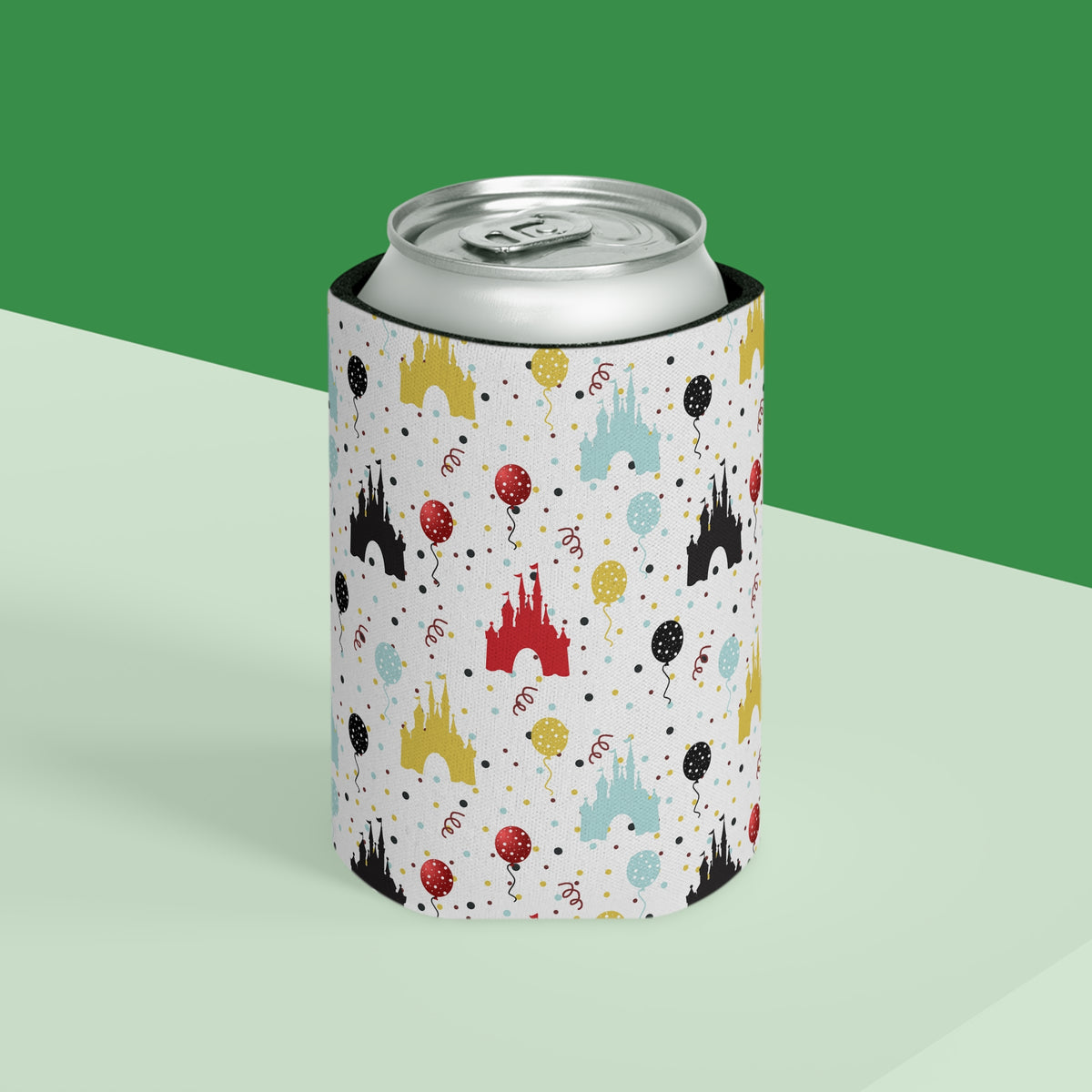 Castle Celebration Can Cooler Drink Koozie