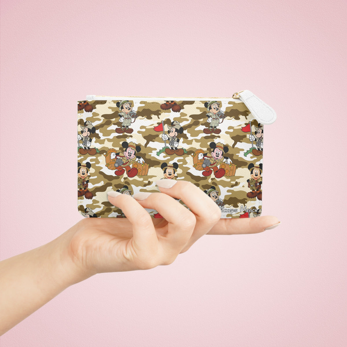 Jungle Camo Mickey Mini Clutch