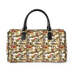Jungle Camo Mickey PU Leather Travel Bag