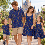 7. Family walking and laughing