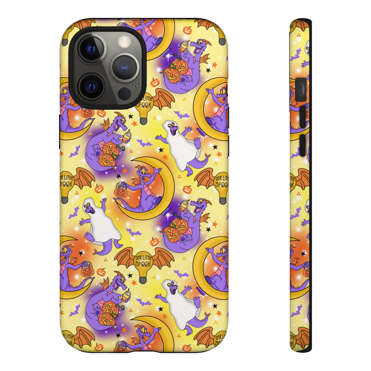 Figment on the Moon Yellow Resort Ready Cell Phone Tech Case