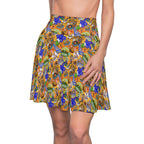 Four Parks Ride Collage Skater Skirt