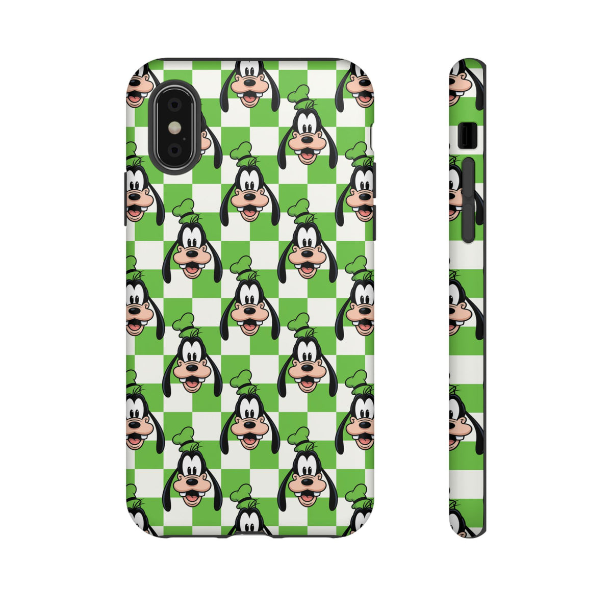 Green Checkerboard Goofy Resort Ready Cell Phone Tech Case