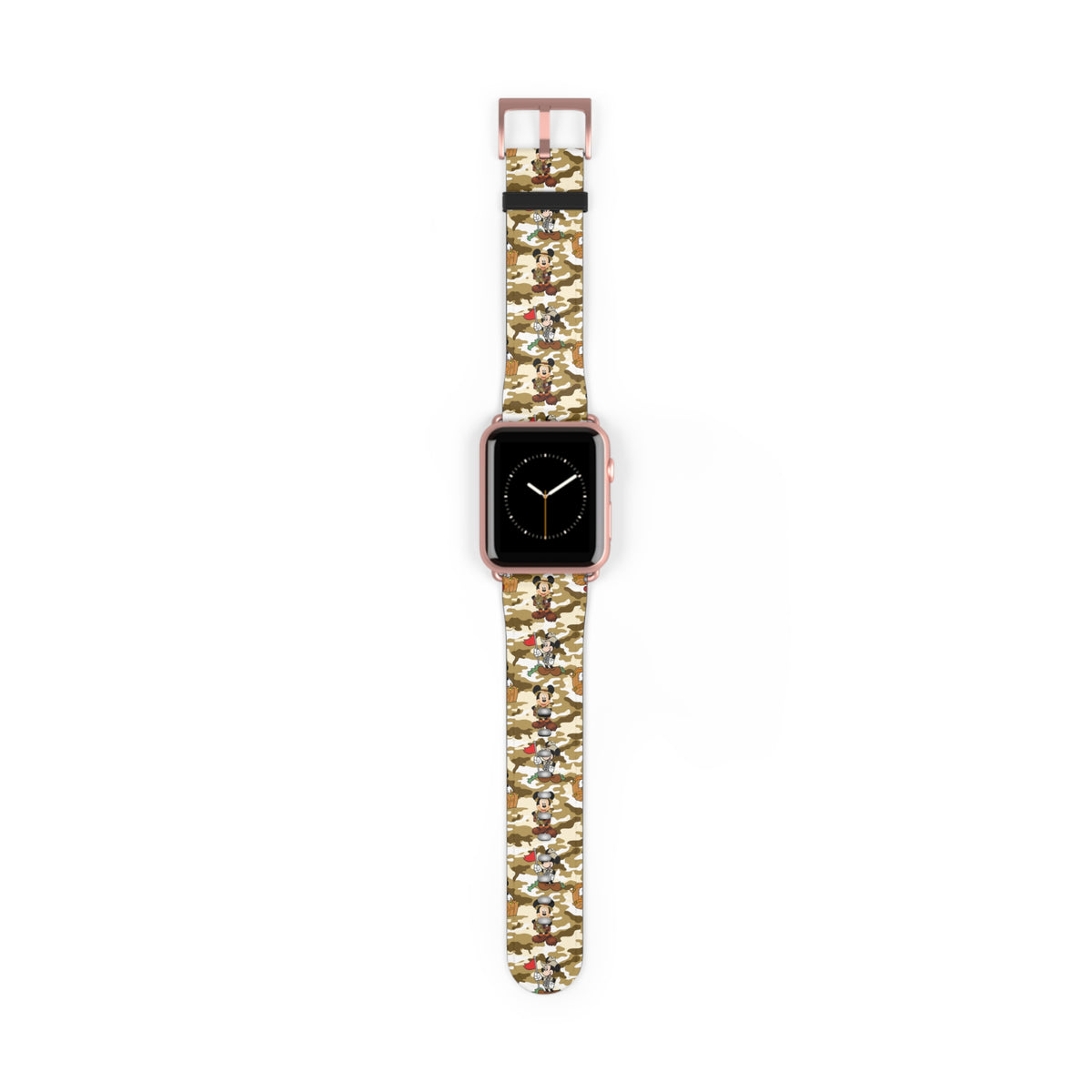 Jungle Camo Mickey Whimsical Watch Band - Apple
