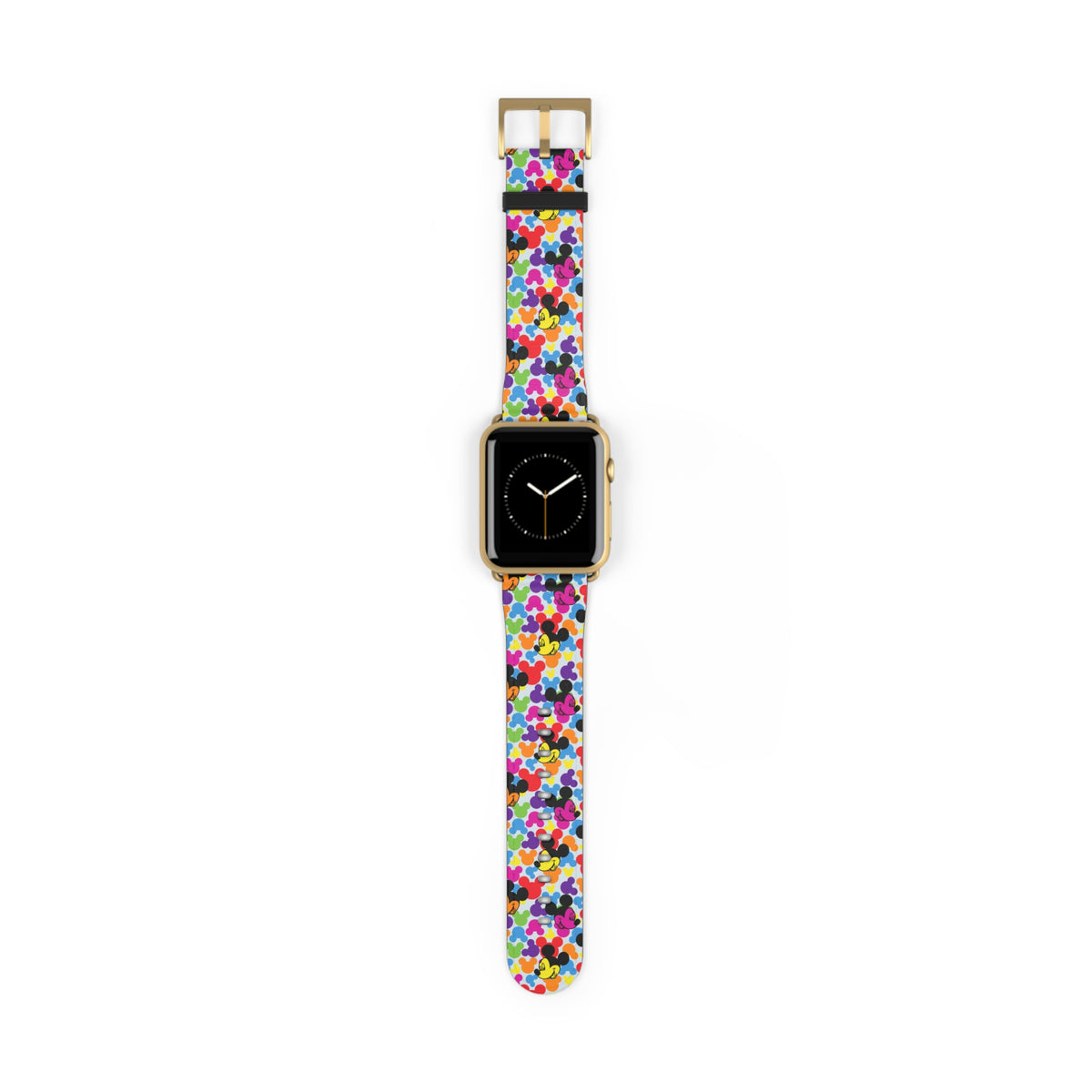 Technicolor Mouse Whimsical Watch Band - Apple
