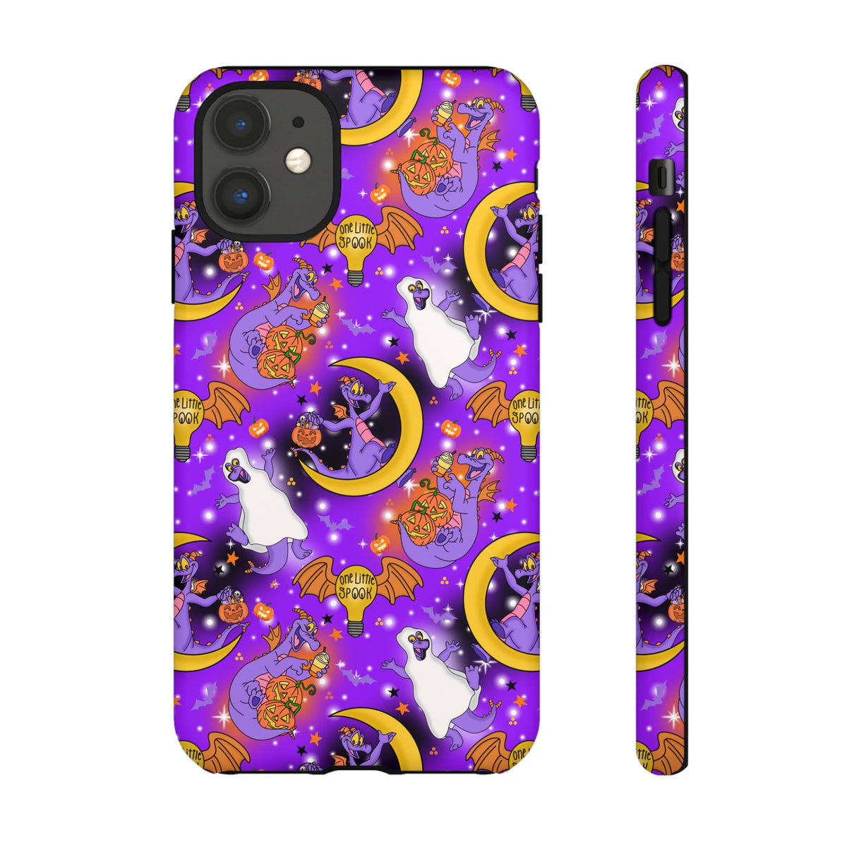 Figment on the Moon Purple Resort Ready Cell Phone Tech Case