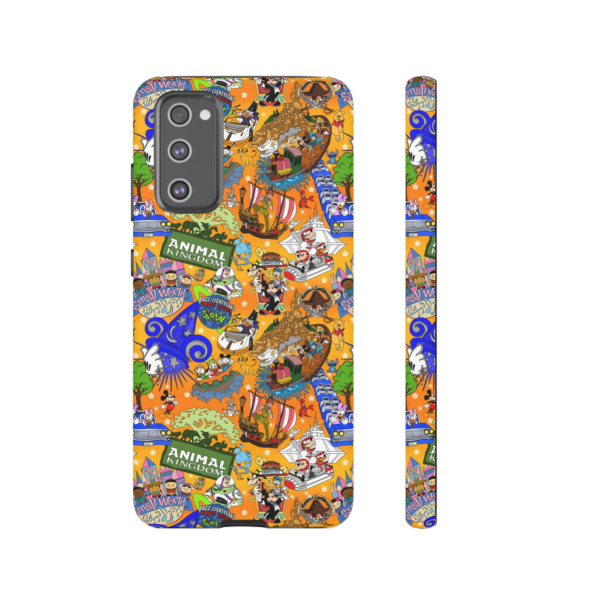 Four Parks Ride Collage Ready Cell Phone Tech Case