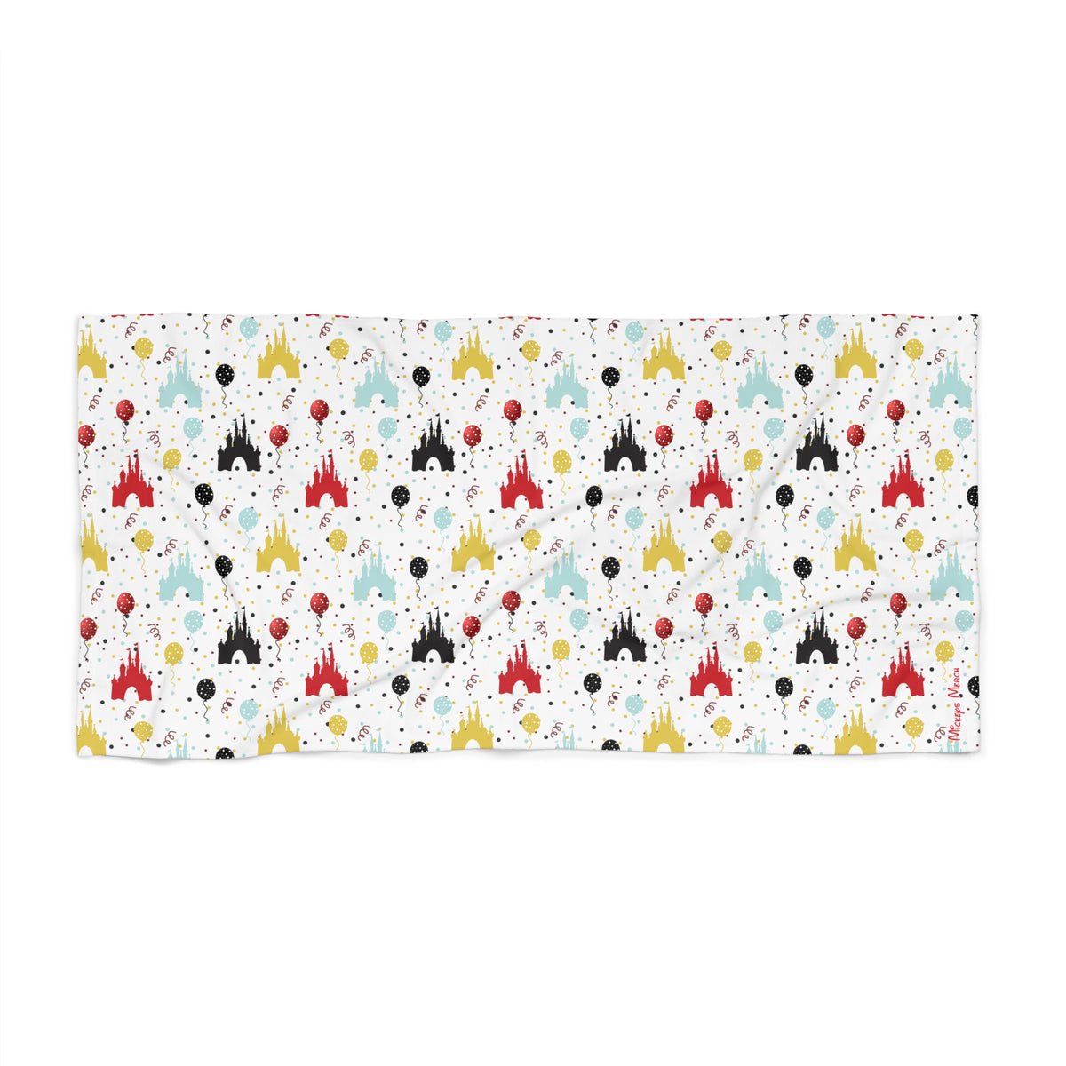Castle Celebration Beach Towel