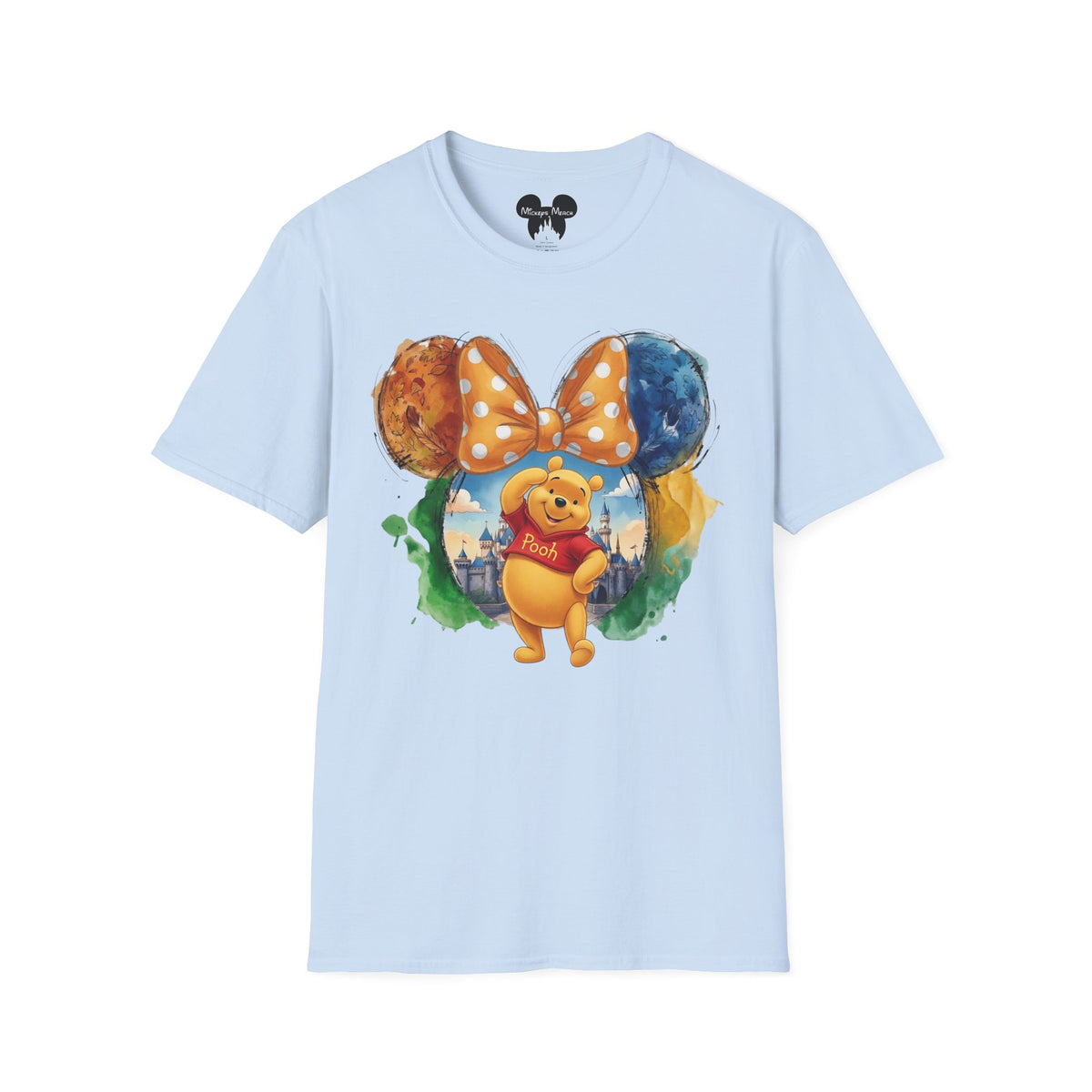 Winnie the Pooh - Winnie's Honey Castle Vignette Unisex Graphic Tee