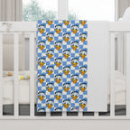 Blue Checkerboard Donald Happily Ever After Baby Blanket