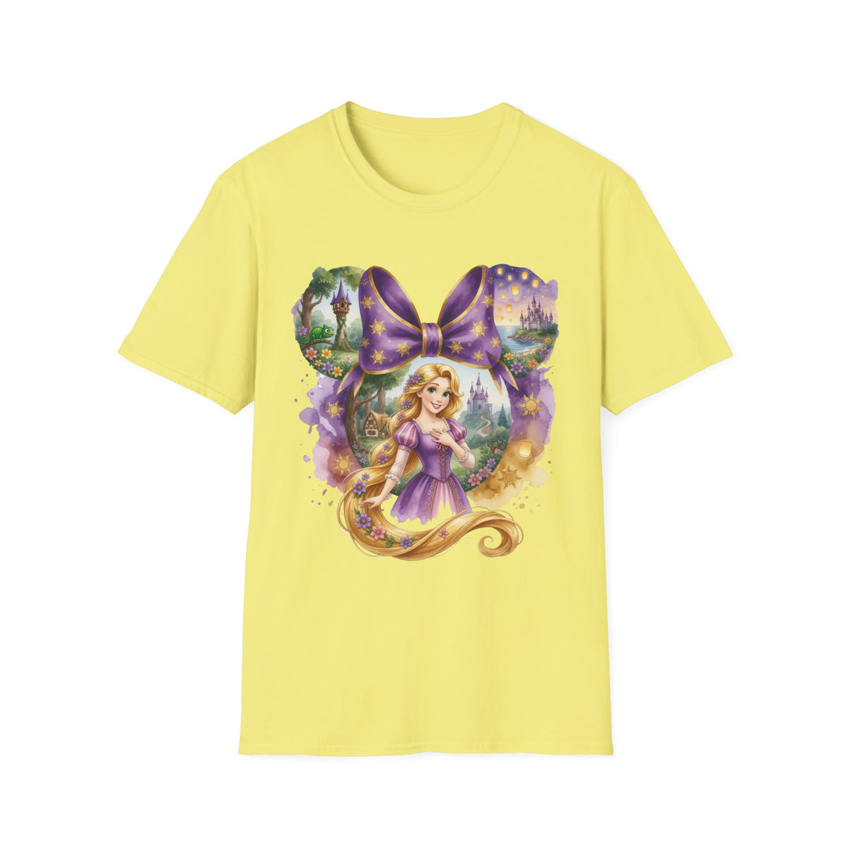 Disney Princess - Rapunzel's Floating Lanterns Vignette Unisex Graphic Tee