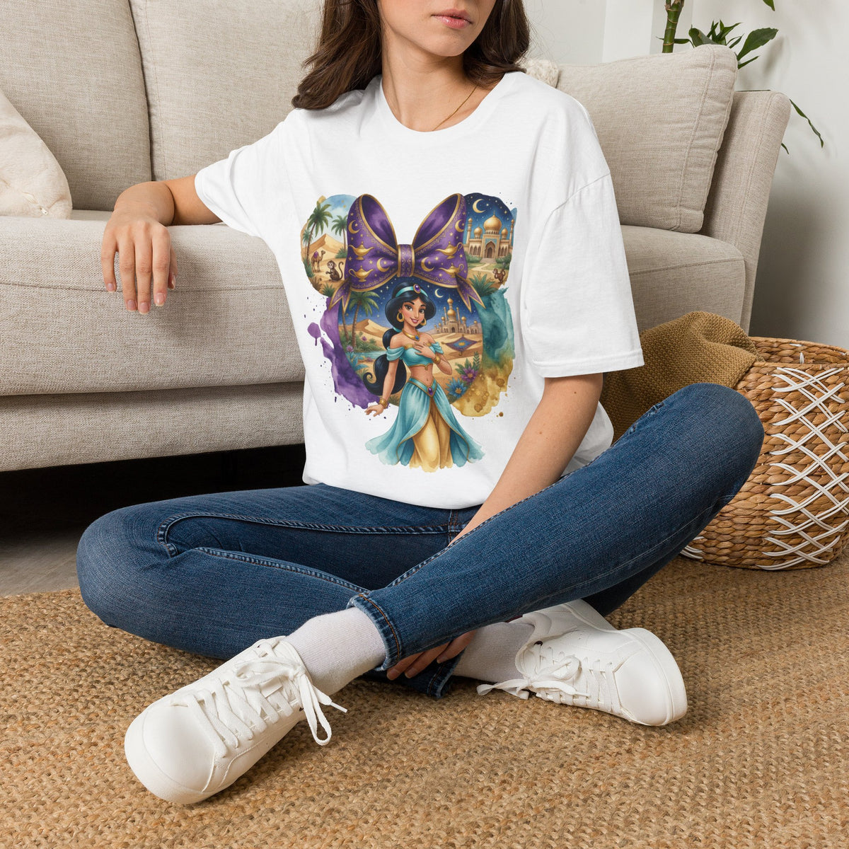 Disney Princess - Jasmine's Agrabah Magic Lamp Vignette Unisex Graphic Tee