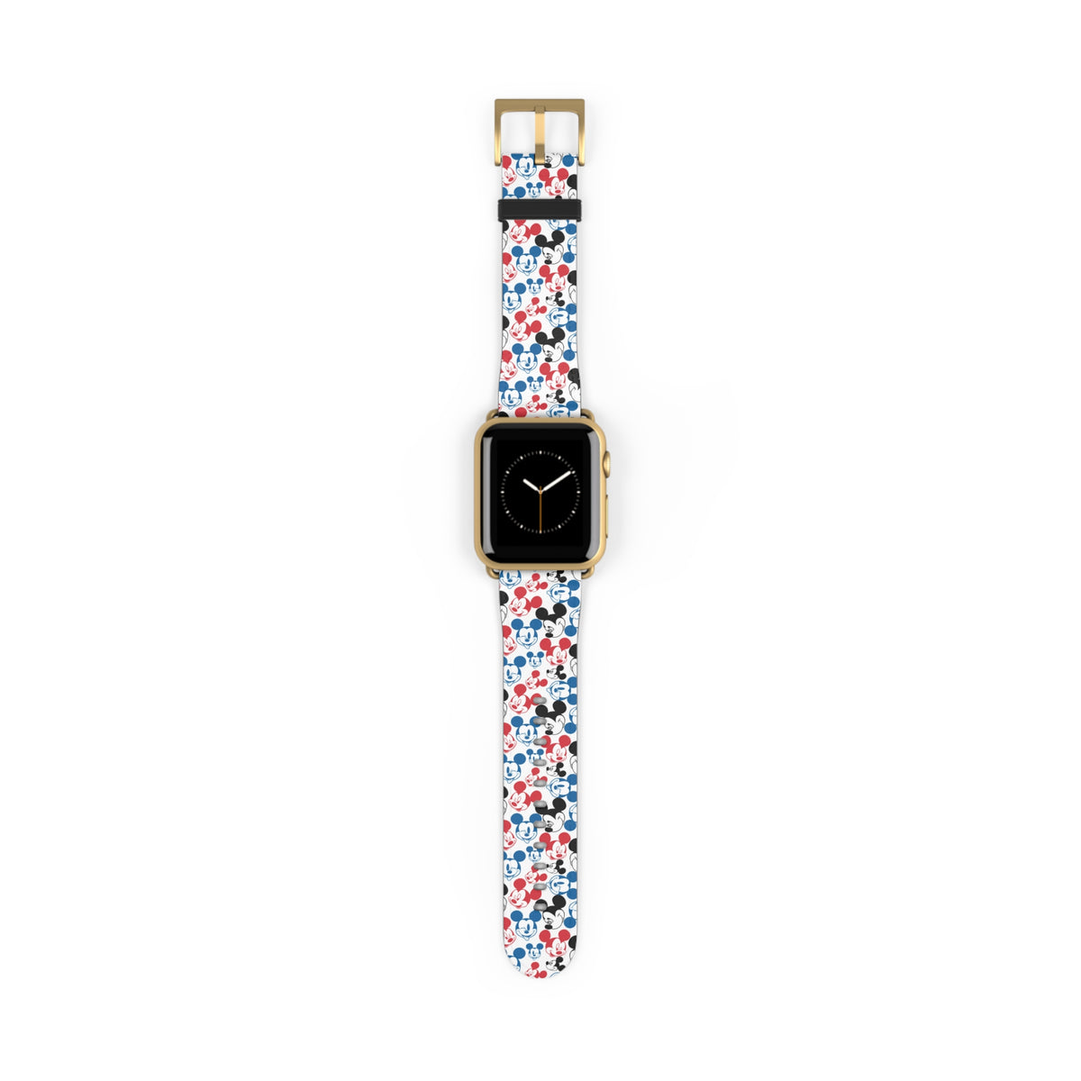Emoji Mickey Whimsical Watch Band - Apple