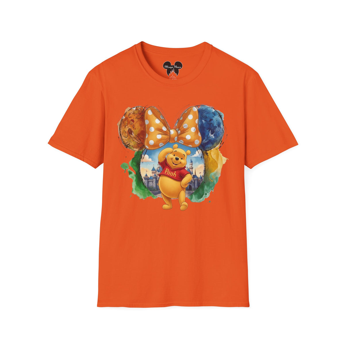 Winnie the Pooh - Winnie's Honey Castle Vignette Unisex Graphic Tee