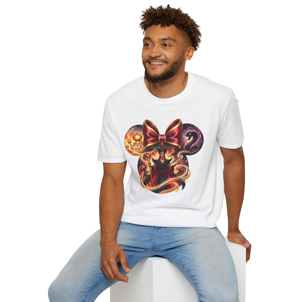 Disney Villains - Mystic Jafar Vignette Unisex Graphic Tee