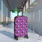 Figment on the Moon Purple Polycarbonate Suitcase