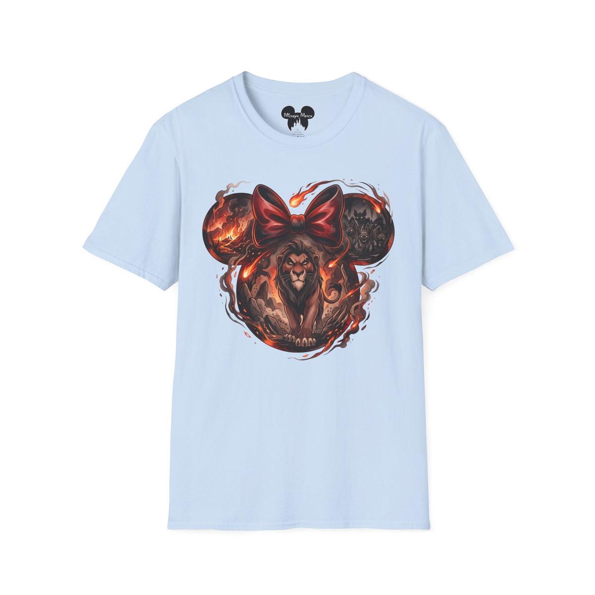 Disney Villains - Scar's Infernal Reign Vignette Unisex Graphic Tee