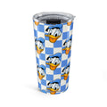 Blue Checkerboard Donald 20oz Tumbler