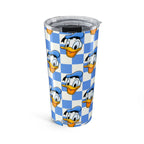 Blue Checkerboard Donald 20oz Tumbler