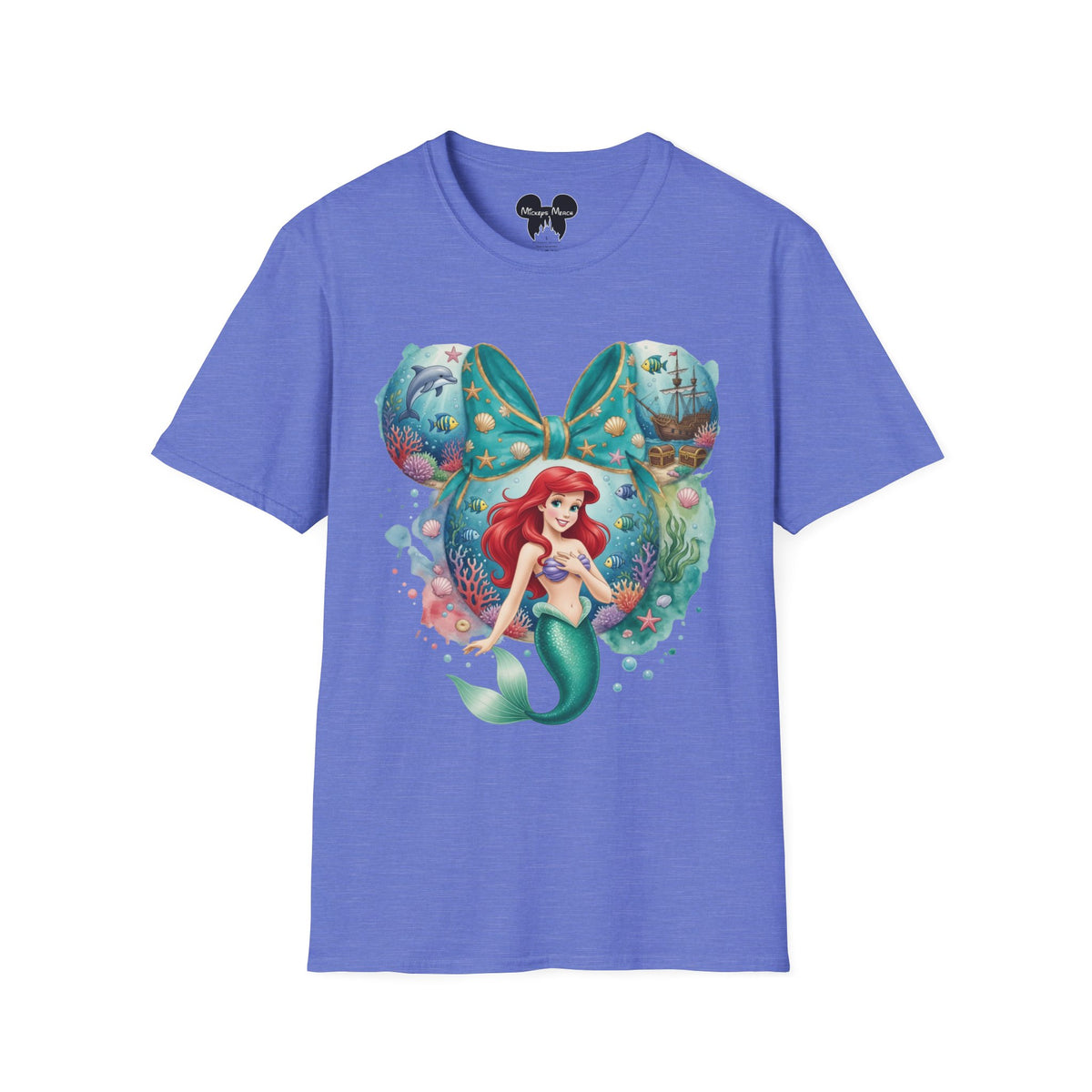 Disney Princess - Ariel's Seashell Vignette Unisex Graphic Tee