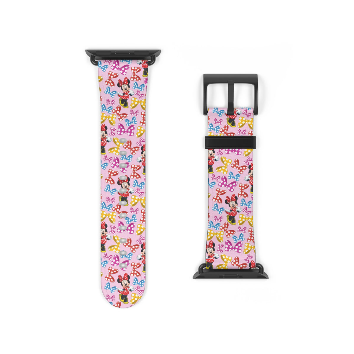 Pink Bownanza Whimsical Watch Band - Apple