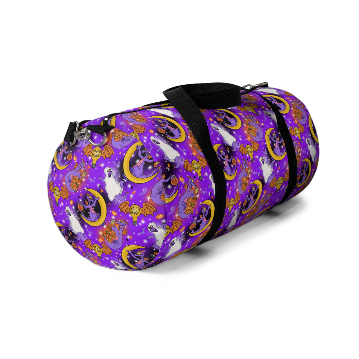 Figment on the Moon Purple Travel Duffel Bag