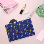Character Arrows Convertible Wristlet Clutch