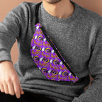 Figment on the Moon Purple Beach Club Fanny Pack
