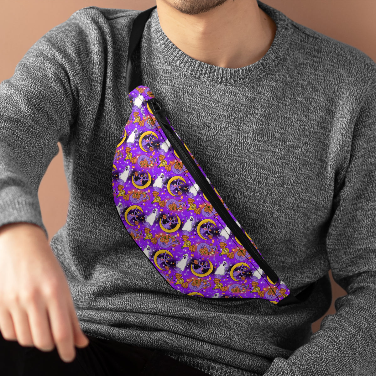 Figment on the Moon Purple Beach Club Fanny Pack