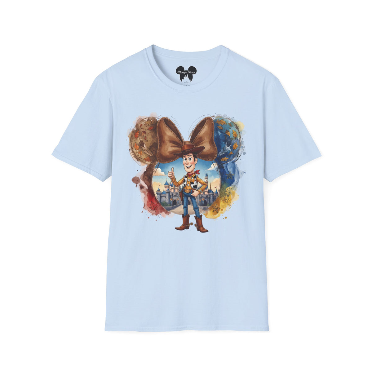 Toy Story - Woody's Cowboy Kingdom Vignette Unisex Graphic Tee