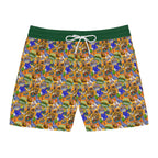 Four Parks Ride Collage Swim Trunks
