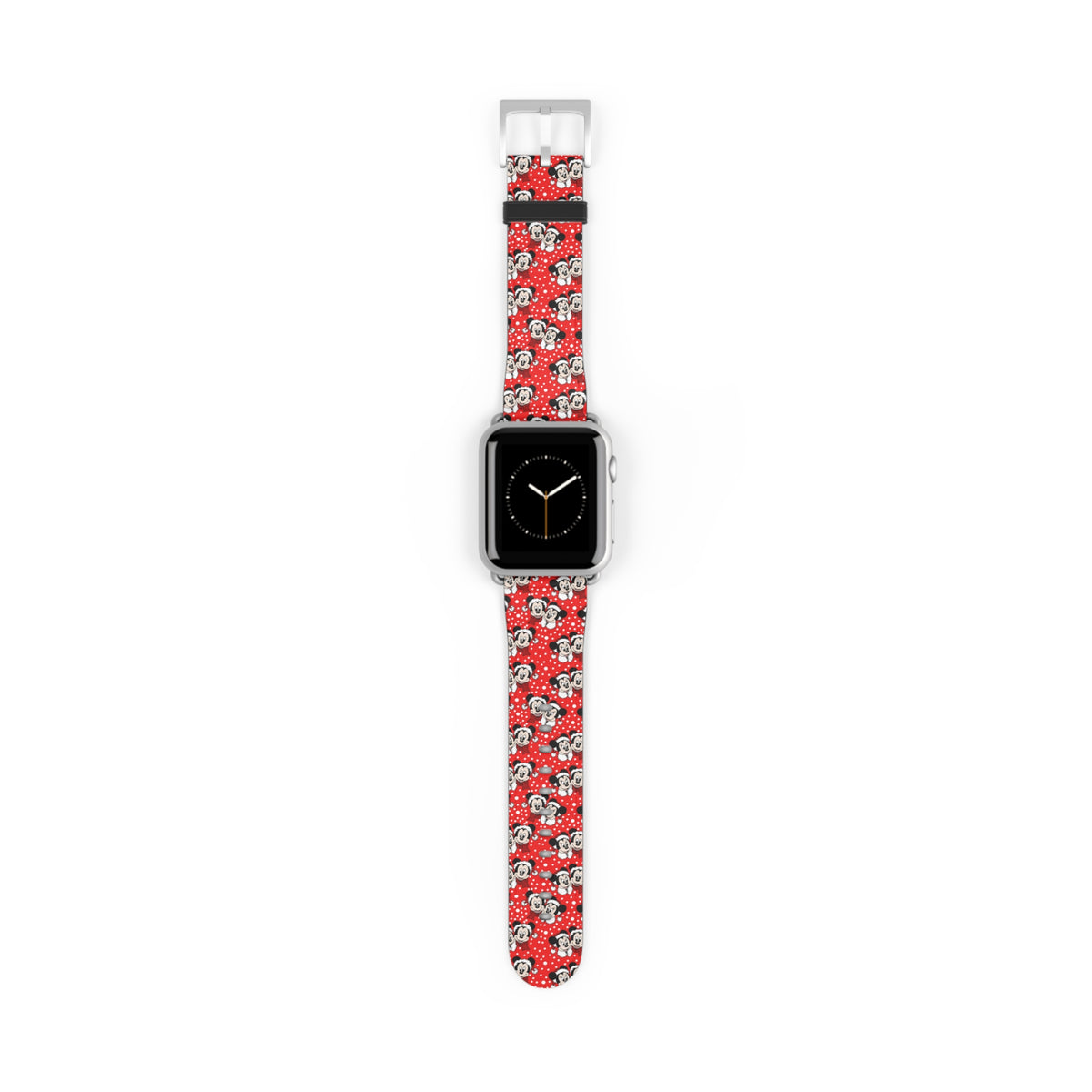 Christmas Holiday Snuggles Whimsical Watch Band - Apple